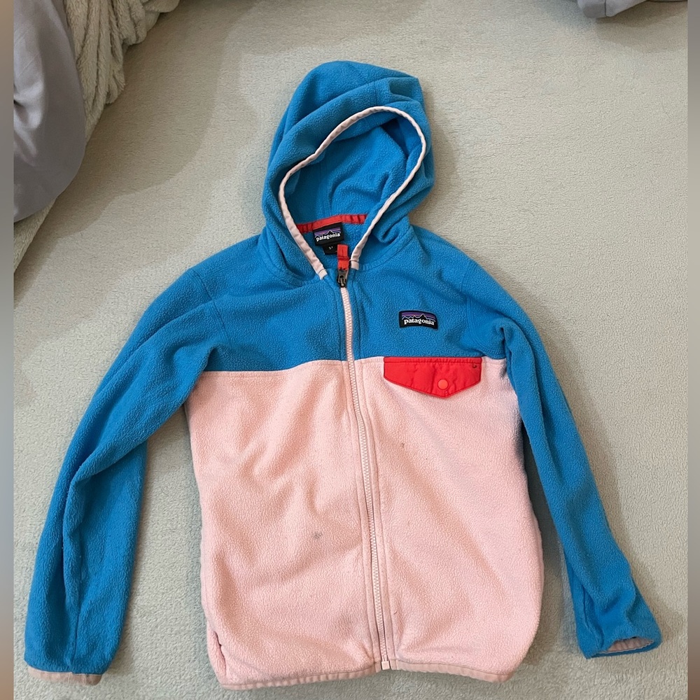 Patagonia hooded fleece jacket